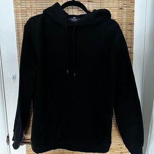 H&M Plain Black Hoodie